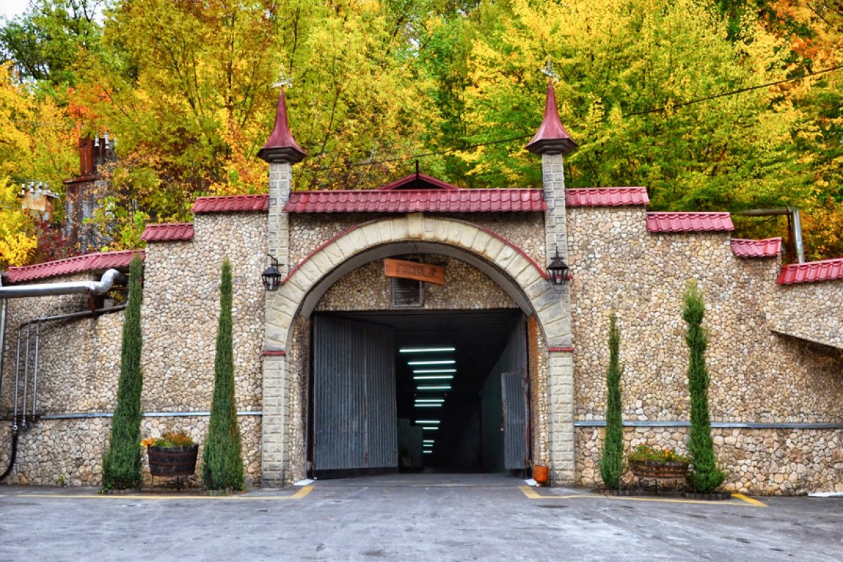 Branesti Winery and Stone Age cave restaurant 